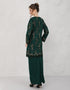 BAJU KURUNG PAHANG MODEN AMBERLEE (EMERALD GREEN)